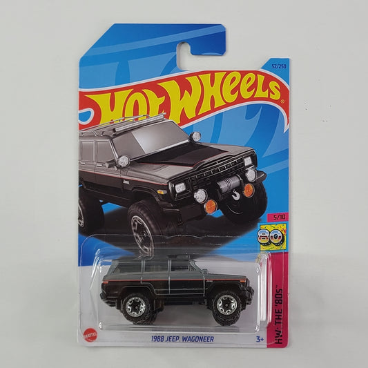 Hot Wheels - 1988 Jeep Wrangler (Gray/Black)