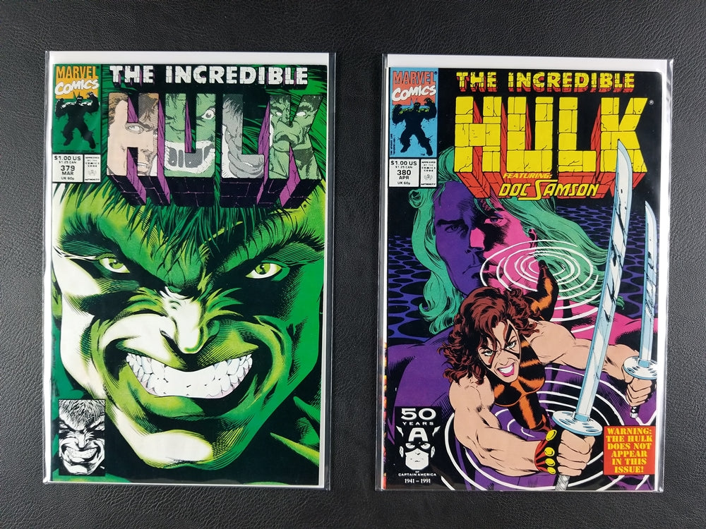 The Incredible Hulk [1st Series] #379-389 Set (Marvel, 1991-92)