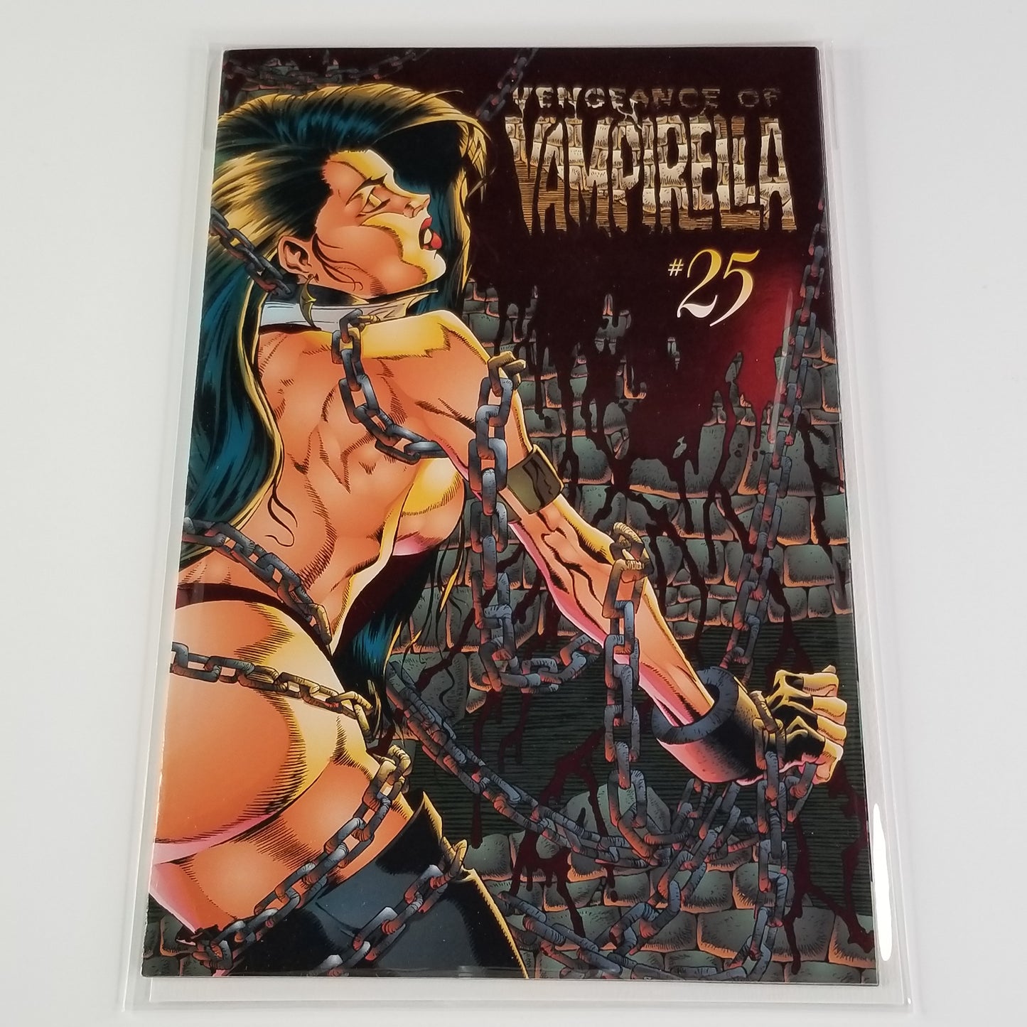 Vengeance of Vampirella (Harris, 1995) #25 Red Foil Cover