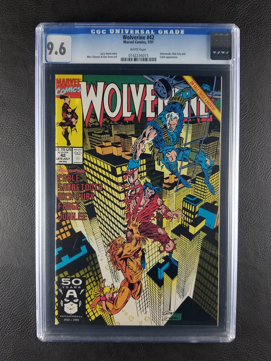 Wolverine [1st Series] #42 (Marvel, July 1991) [9.6 CGC]