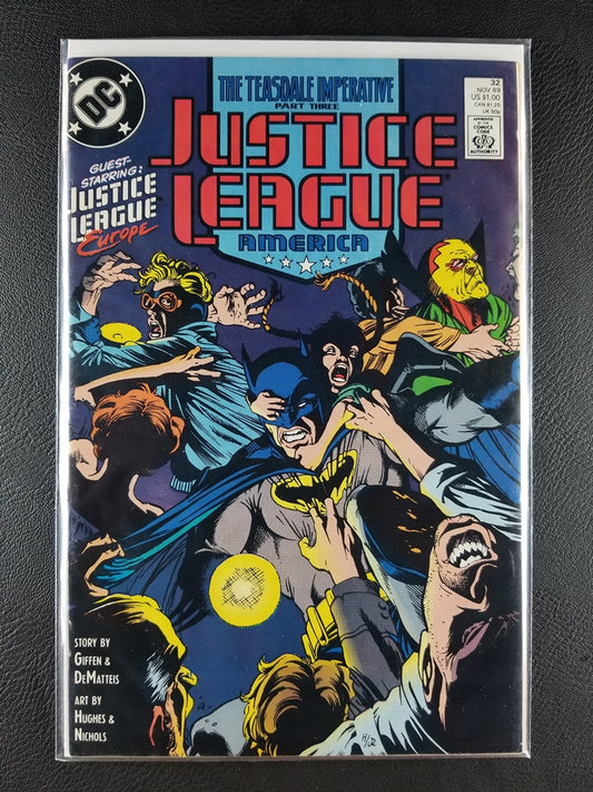 Justice League America #32 (DC, November 1989)