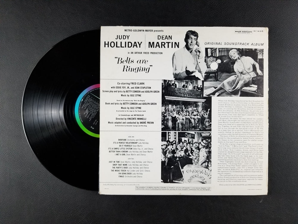 Judy Holliday and Dean Martin - Bells Are Ringing (1960, LP)