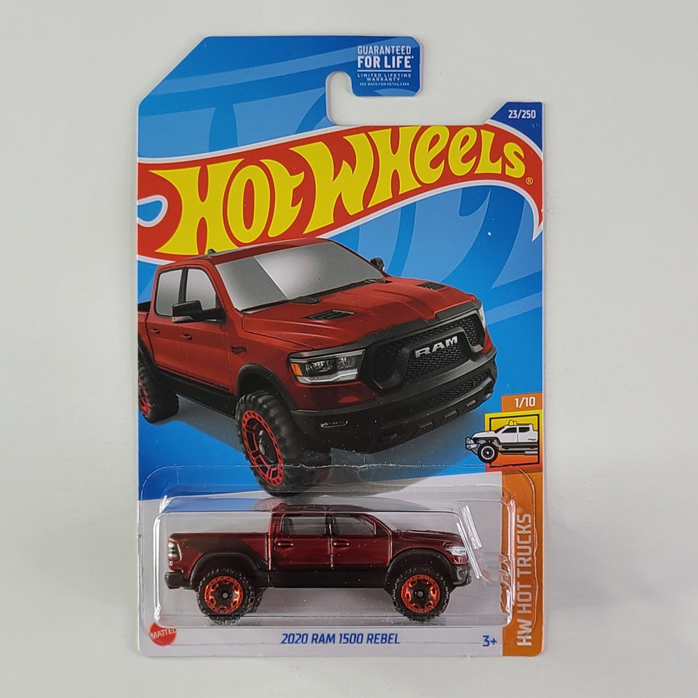 Hot Wheels - 2020 Ram 1500 Rebel (Metalflake Red)