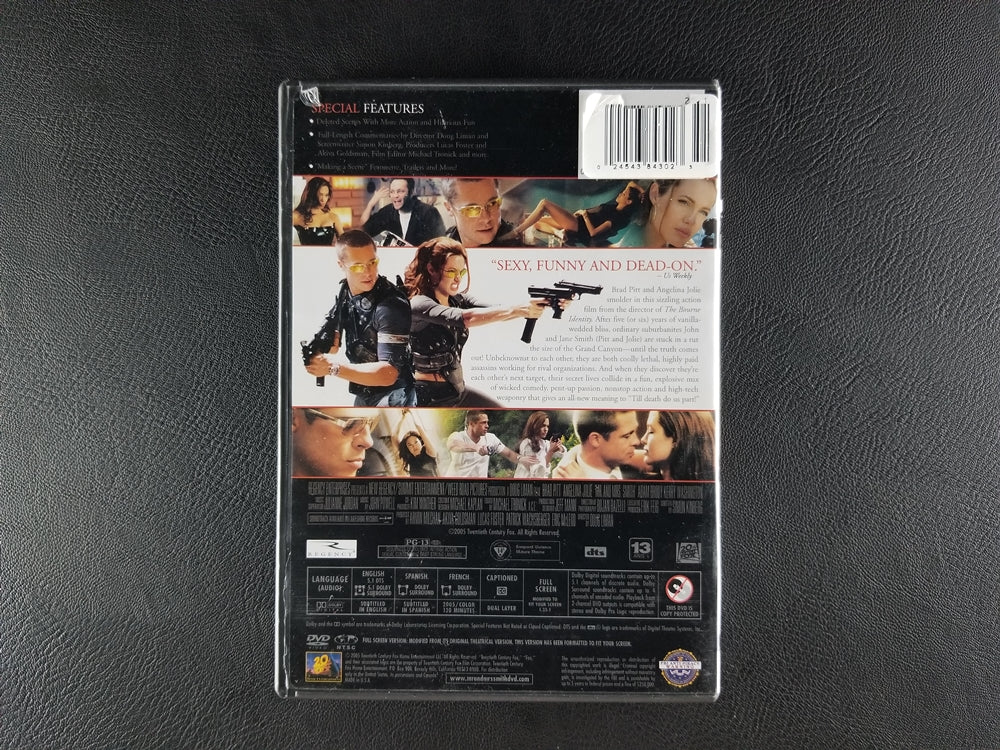 Mr. & Mrs. Smith [Full Screen] (DVD, 2005)