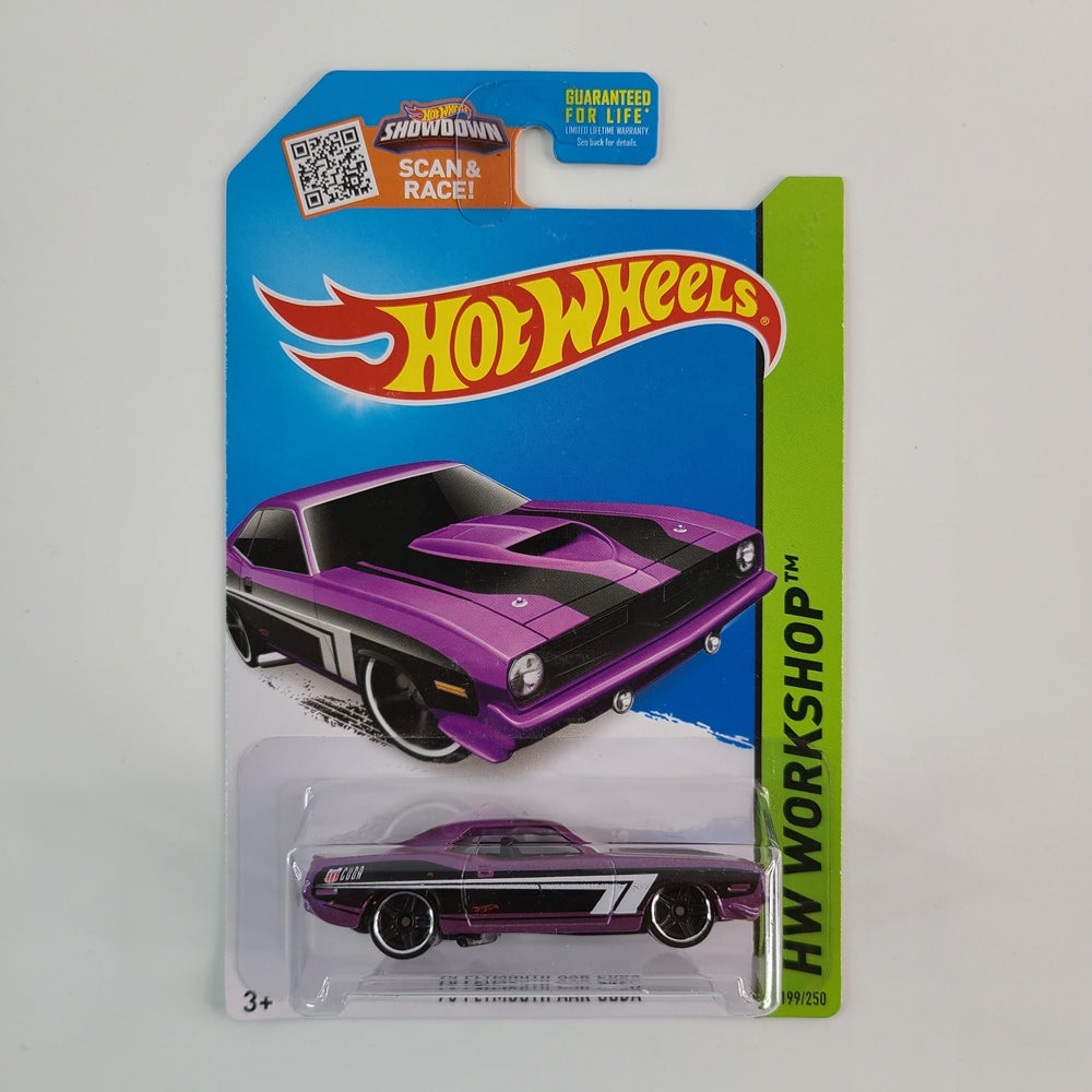 Hot Wheels - '70 Plymouth AAR Cuda (Metallic Magenta)