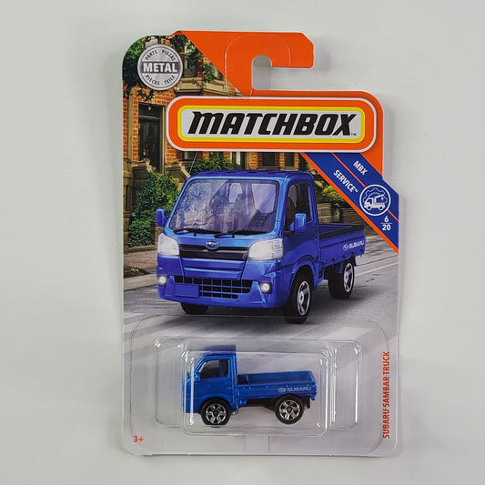 Matchbox - Subaru Sambar Truck (Blue Pearl)