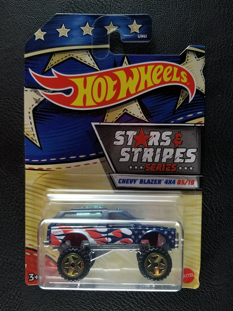 Hot Wheels - Chevy Blazer 4x4 (Gloss Blue) [5/10 - 2020 HW Stars & Stripes]