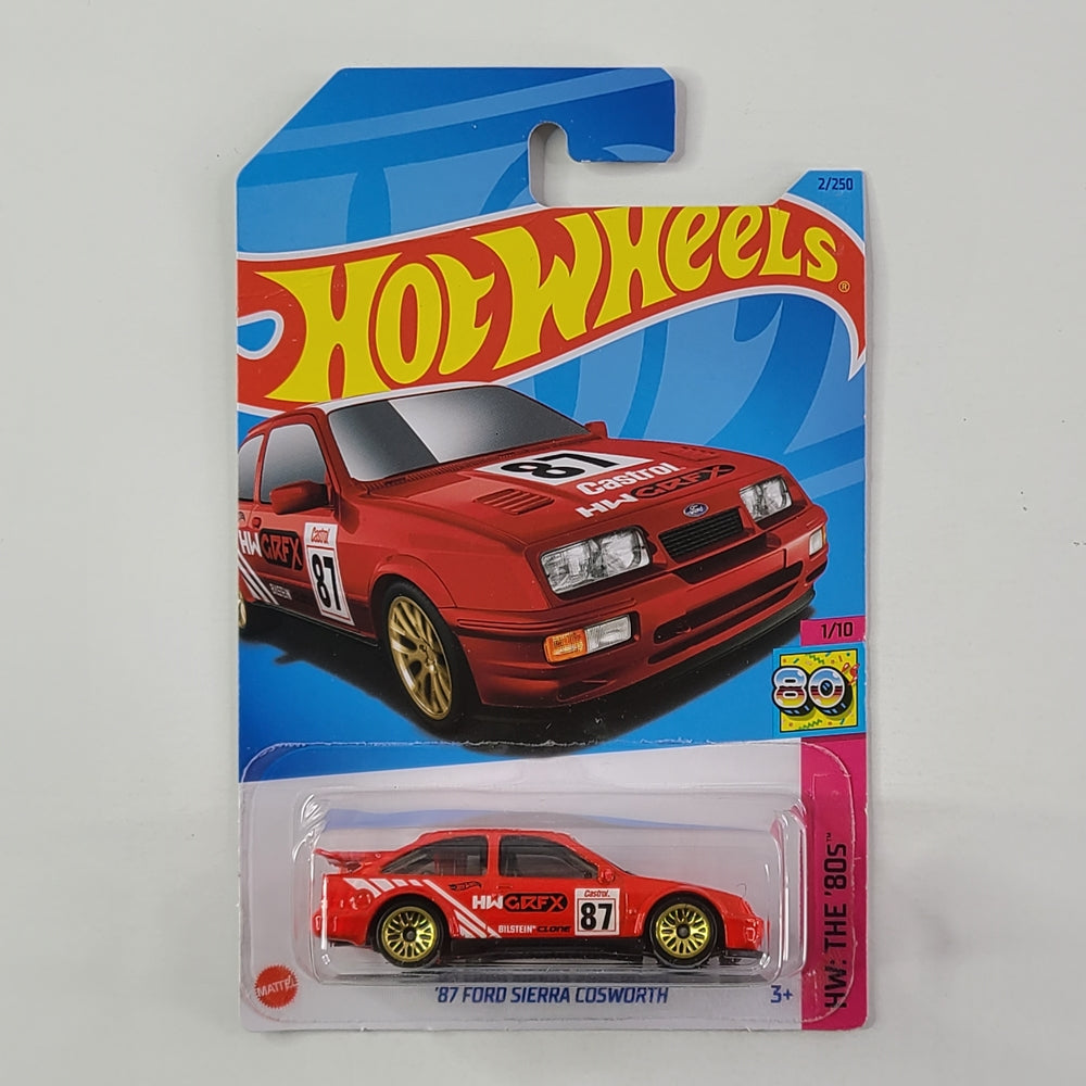 Hot Wheels - '87 Ford Sierra Cosworth (Red)