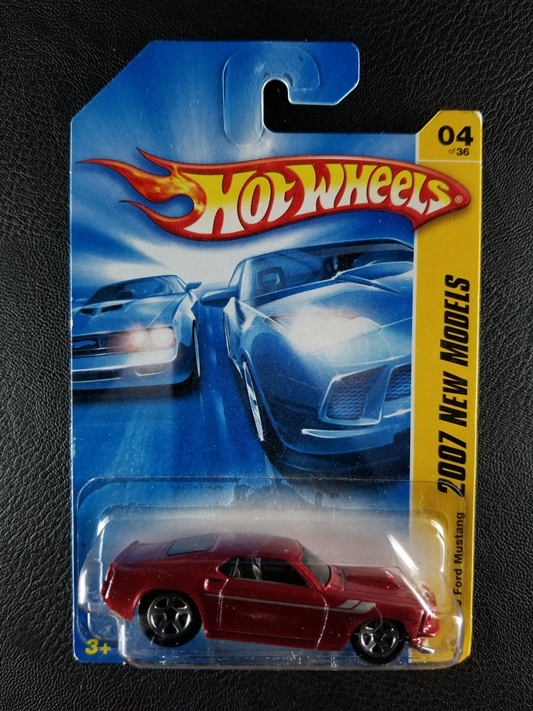 Hot Wheels - '69 Ford Mustang (Red) [4/36 - 2007 New Models]