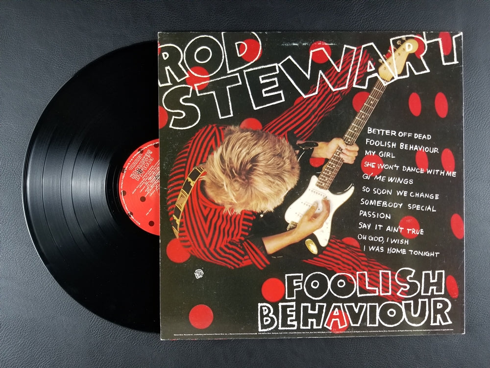 Rod Stewart - Foolish Behaviour (1980, LP)