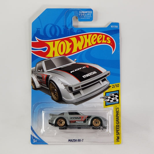 Hot Wheels - Mazda RX-7 (Metalflake Silver)