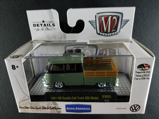 M2 - 1961 VW Double Cab Truck (Green) [Ltd. Ed. - 1 of 6888]
