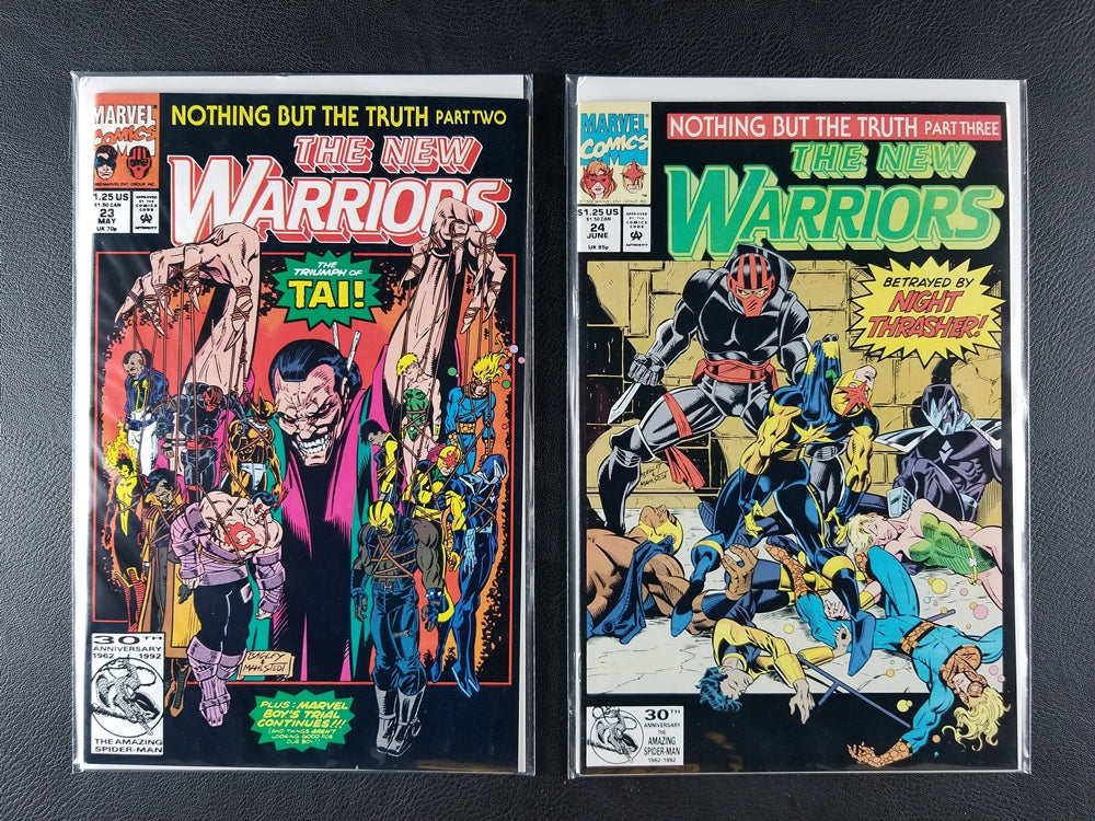 The New Warriors [1st Series] #21-29 Set (Marvel, 1992)