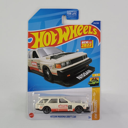 Hot Wheels - Nissan Maxima Drift Car (Ivory)