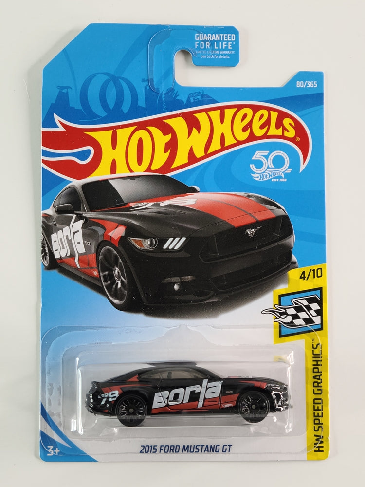 Hot Wheels - 2015 Ford Mustang GT (Black)