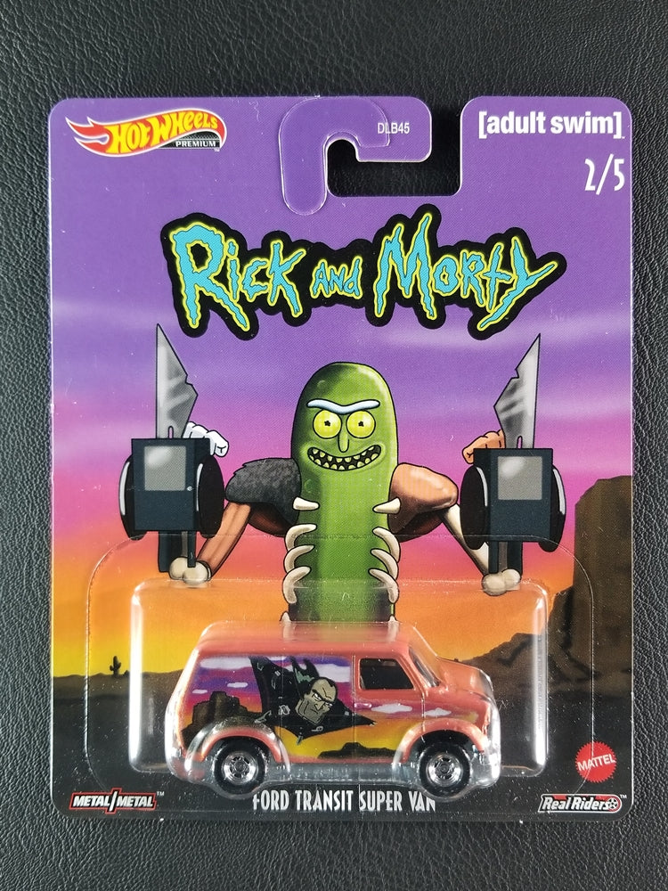 Hot Wheels Premium - Ford Transit Super Van (Copper) [2/5 - 2020 Pop Culture: Rick and Morty]