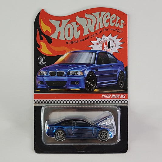 Hot Wheels - 2006 BMW M3 (Spectraflame Otto Blue) [2022 RLC Exclusive - 10605/30000]