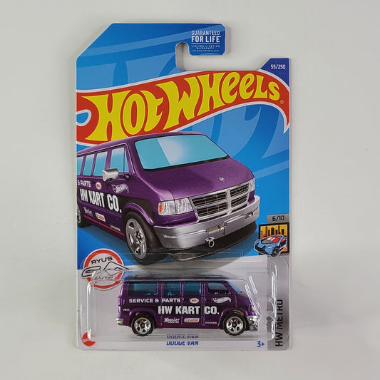 Hot Wheels - Dodge Van (Metalflake Purple)