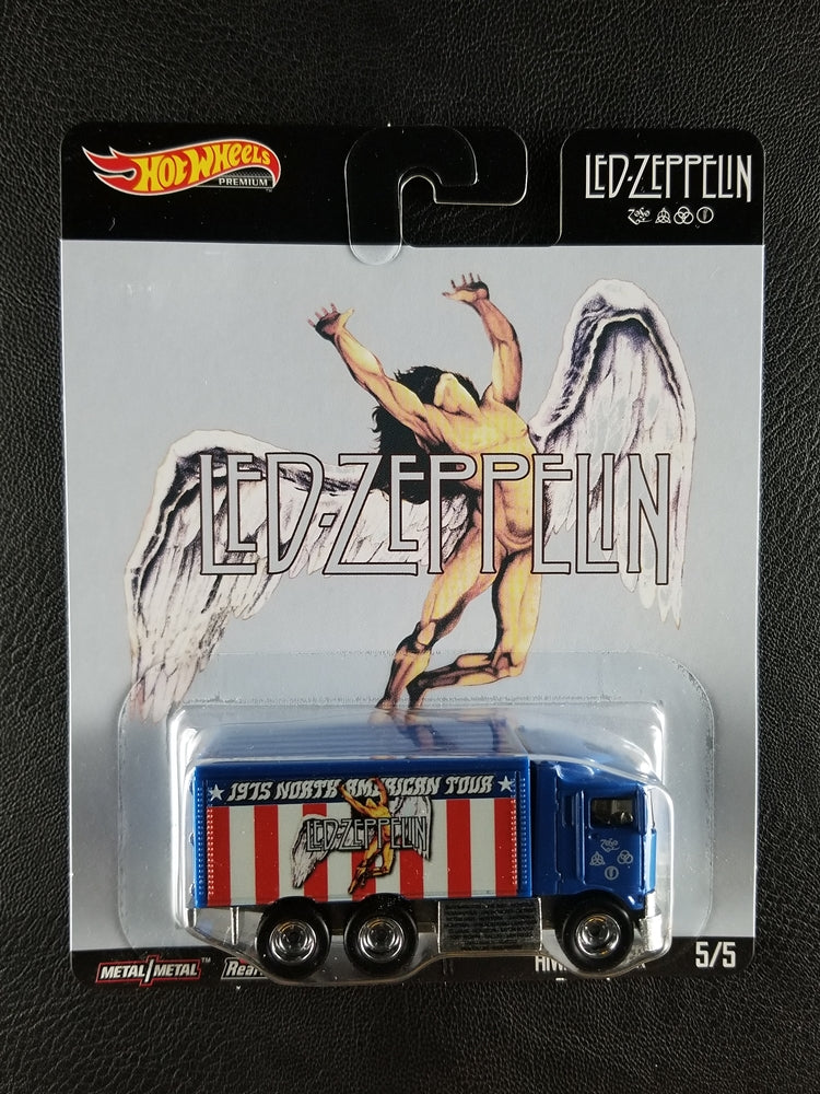 Hot Wheels Premium - Hiway Hauler (Blue) [5/5 - 2020 Pop Culture: Led Zeppelin]