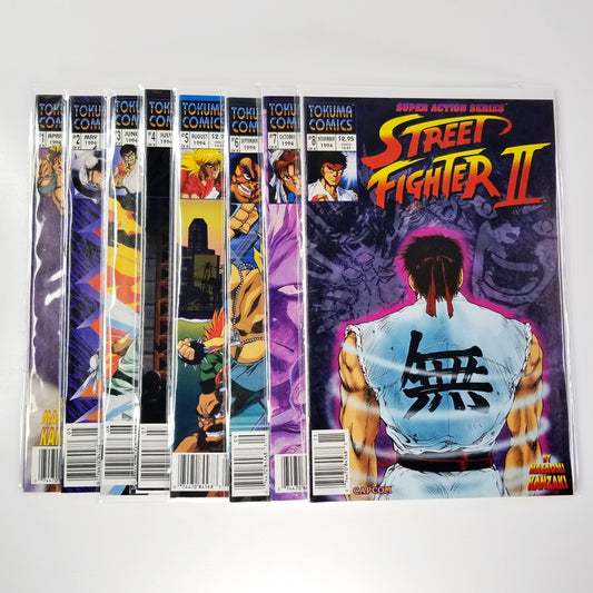 Street Fighter II Set 1 2 3 4 5 6 7 8 (Tokuma, 1994)
