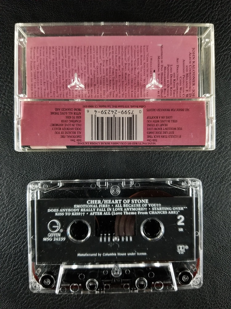 Cher - Heart of Stone (1989, Cassette)