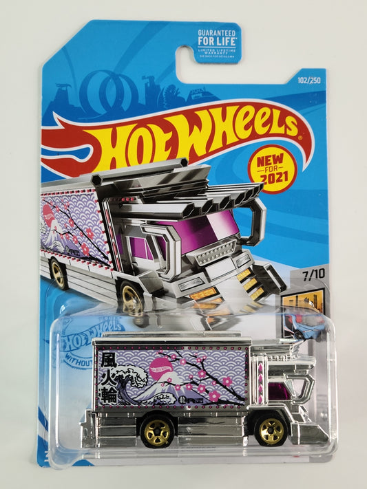 Hot Wheels - Raijin Express (Chrome)