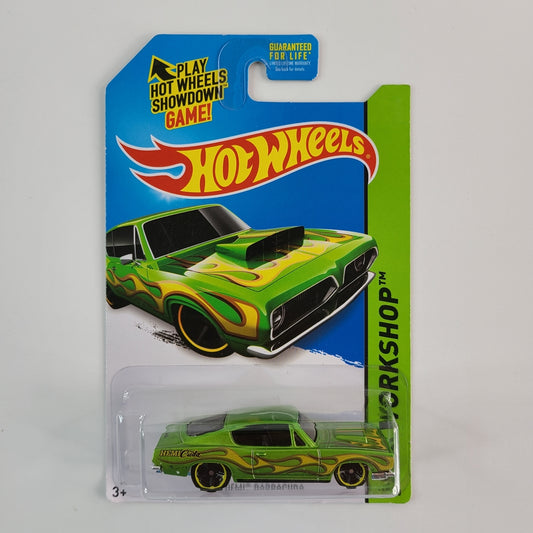 Hot Wheels - '68 HEMI Barracuda (Light Green)