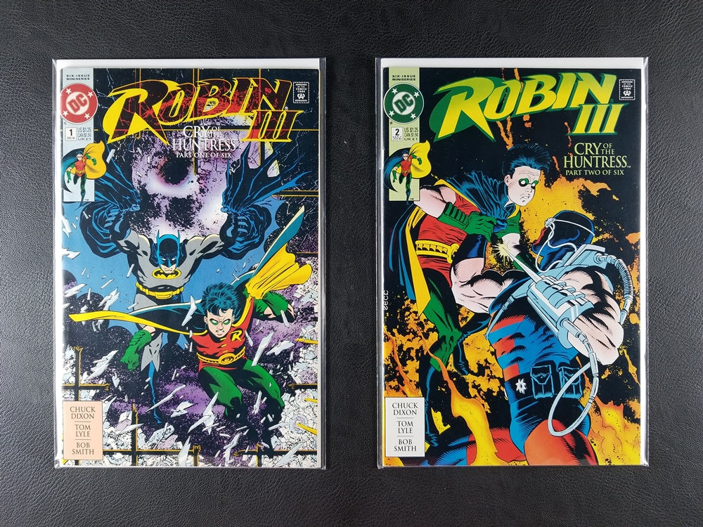 Robin III: Cry of the Huntress #1-5 Set (DC, 1992-93)