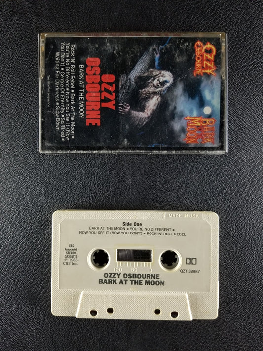 Ozzy Osbourne - Bark at the Moon (1983, Cassette)