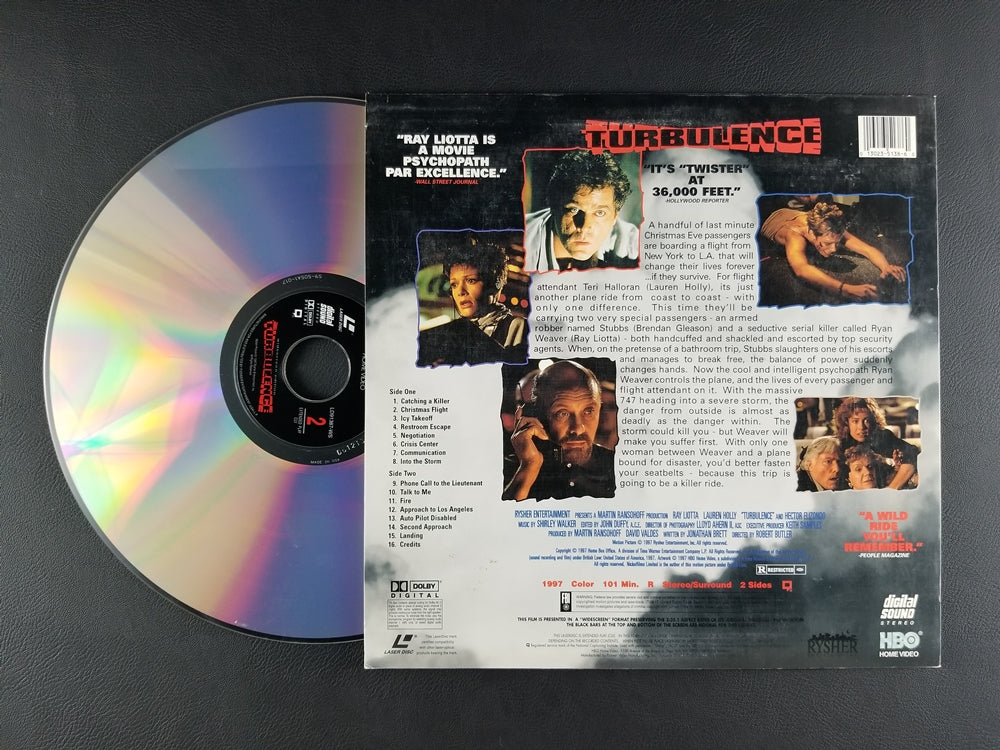 Turbulence (1997, Laserdisc)