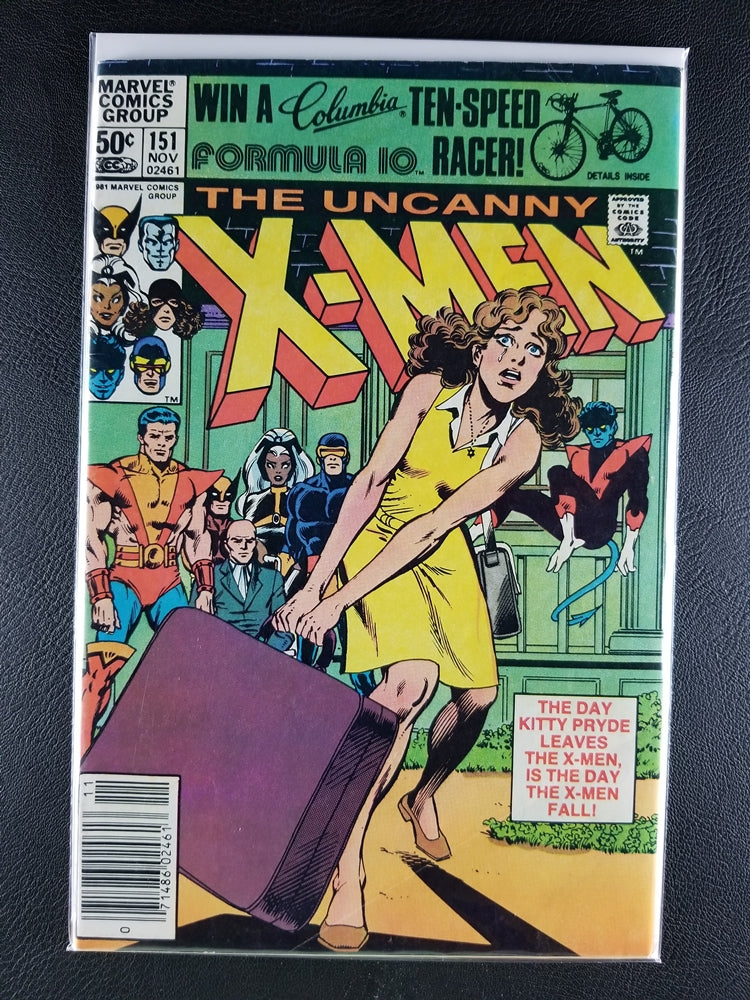 The Uncanny X-Men [1st Series] #151 [Newsstand] (Marvel, November 1981)