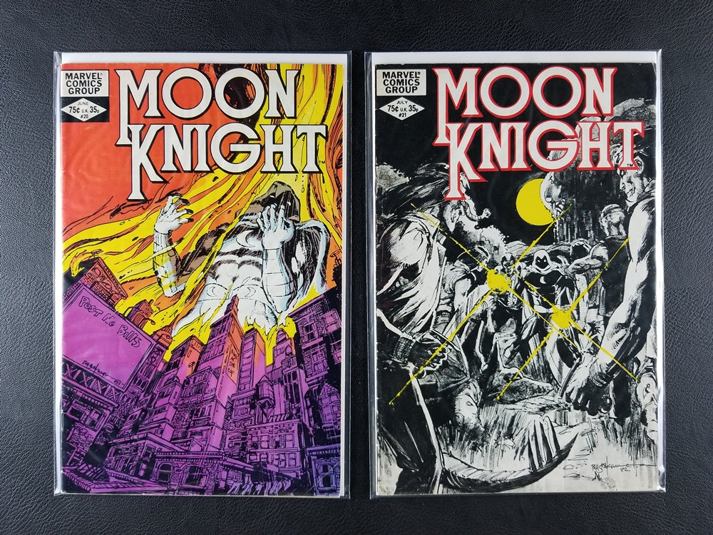 Moon Knight [1st Series] #18-21 Set (Marvel, 1982)