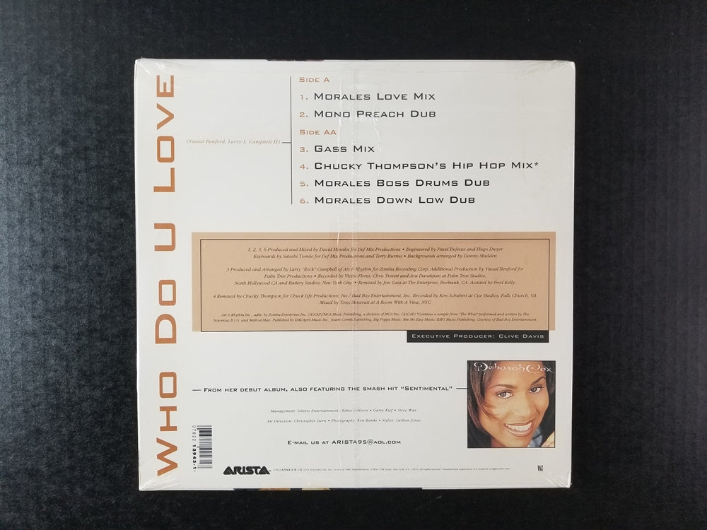 Deborah Cox - Who Do U Love (1996, 12'' Single)