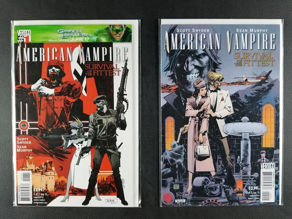 American Vampire: Survival of the Fittest #1-5 Set (DC/Vertigo, 2011)