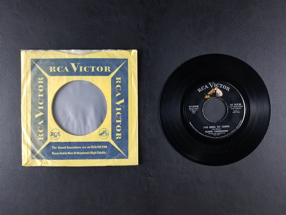 Glenn Yarbrough - Baby the Rain Must Fall / I've Been to Town (1965, 7'' Single)