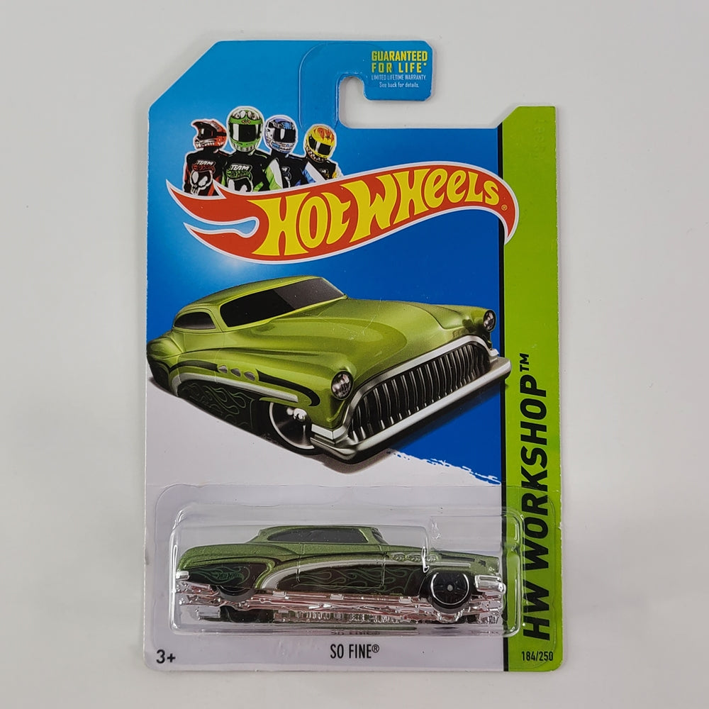 Hot Wheels - So Fine (Dark Green) – Throwback Collectibles