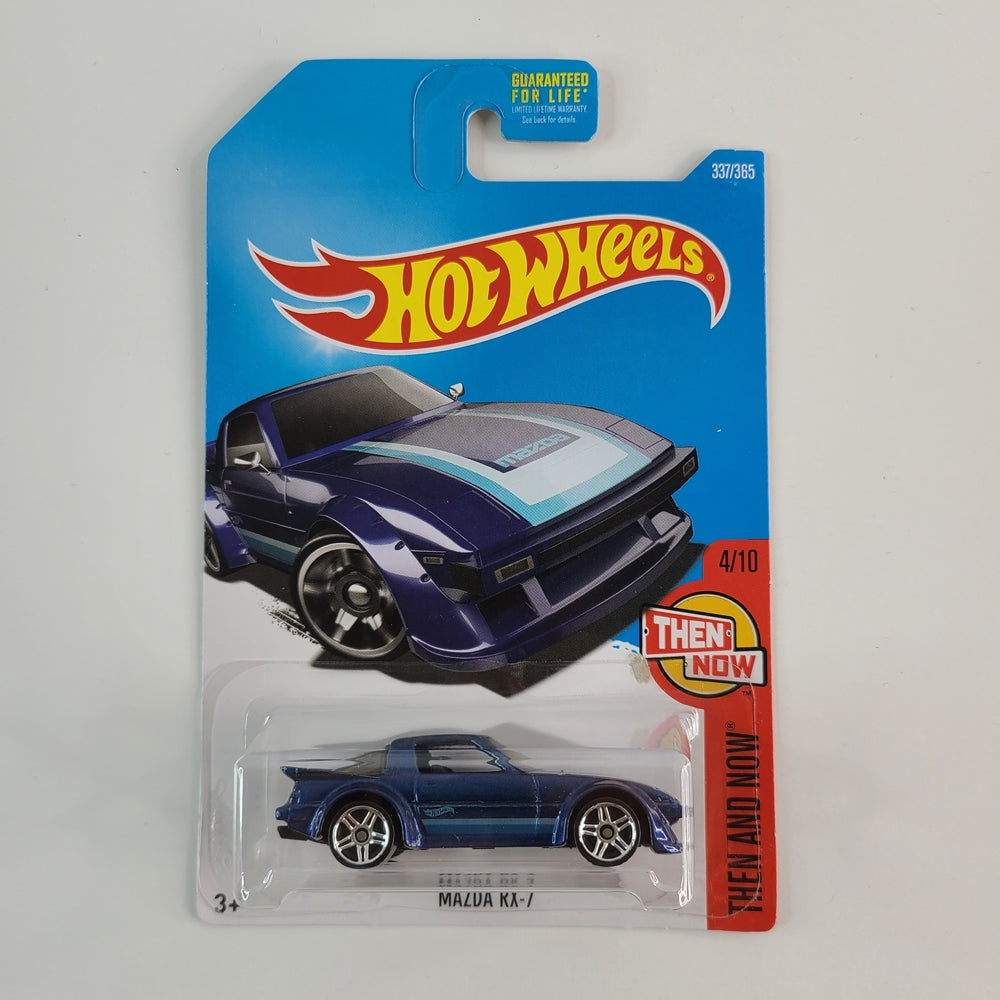 Hot Wheels - Mazda RX-7 (Metalflake Dark Blue)