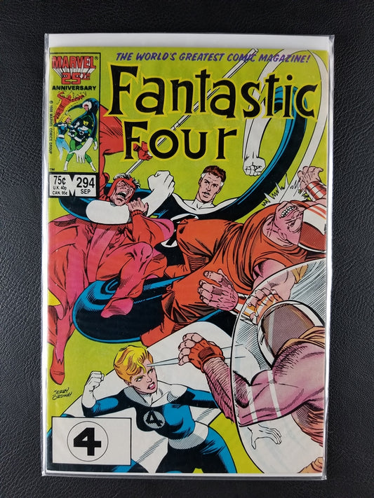 Fantastic Four [1st Series] #294 (Marvel, September 1986)