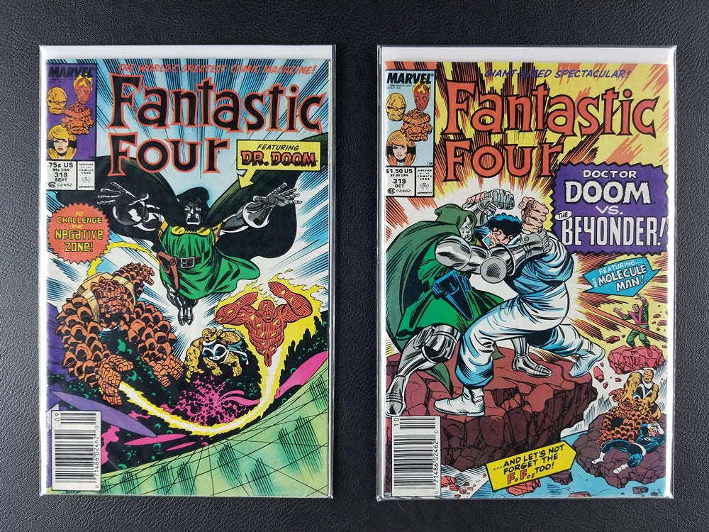 Fantastic Four [1st Series] #312-320 Set (Marvel, 1988)