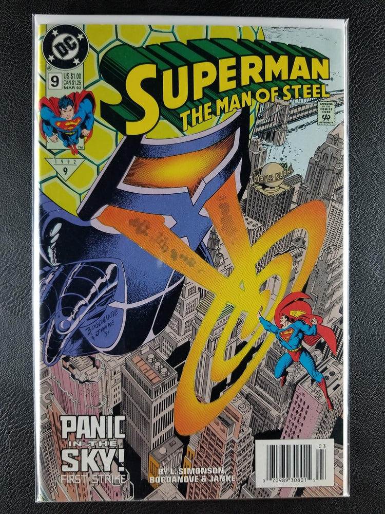 Superman: The Man of Steel #9 (DC, March 1992)