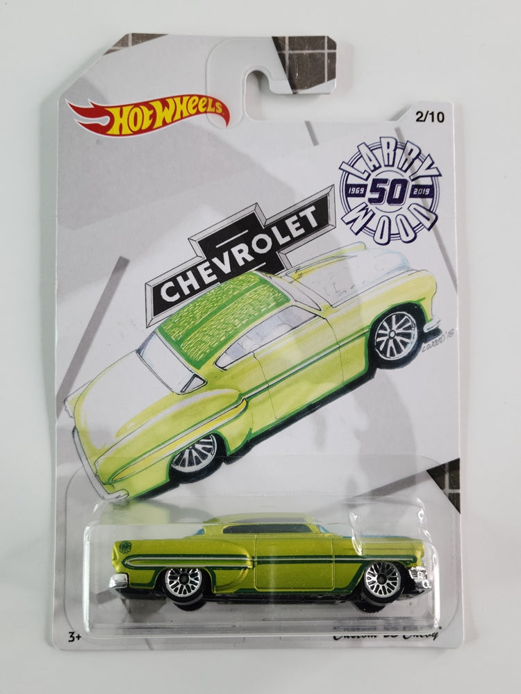 Hot Wheels - Custom '53 Chevy (Satin Lime Green) [2/10 - 2019 Larry Wood 50th] [Walmart Exclusive]