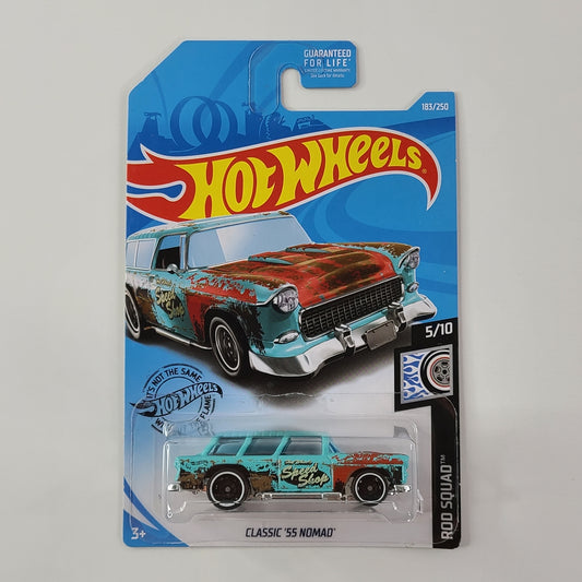 Hot Wheels - Classic '55 Nomad (Turquoise) [Rod Squad Mini Collection (2021) - 5/10]