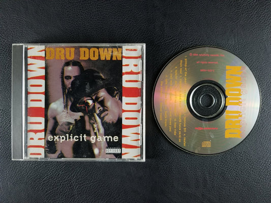 Dru Down - Explicit Game (1994, CD)