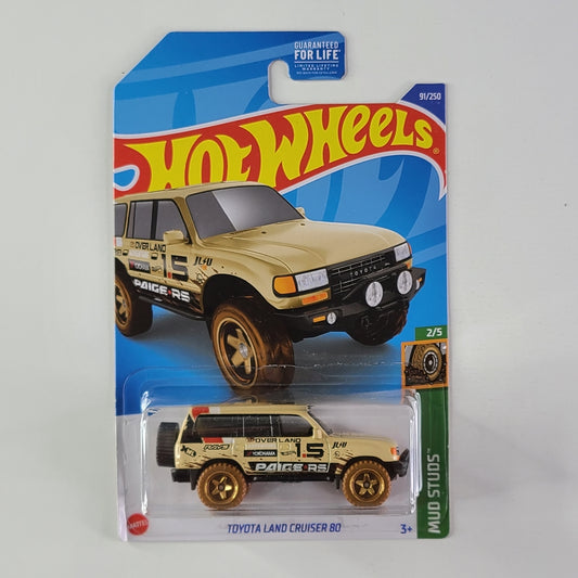 Hot Wheels - Toyota Land Cruiser 80 (Vanilla)