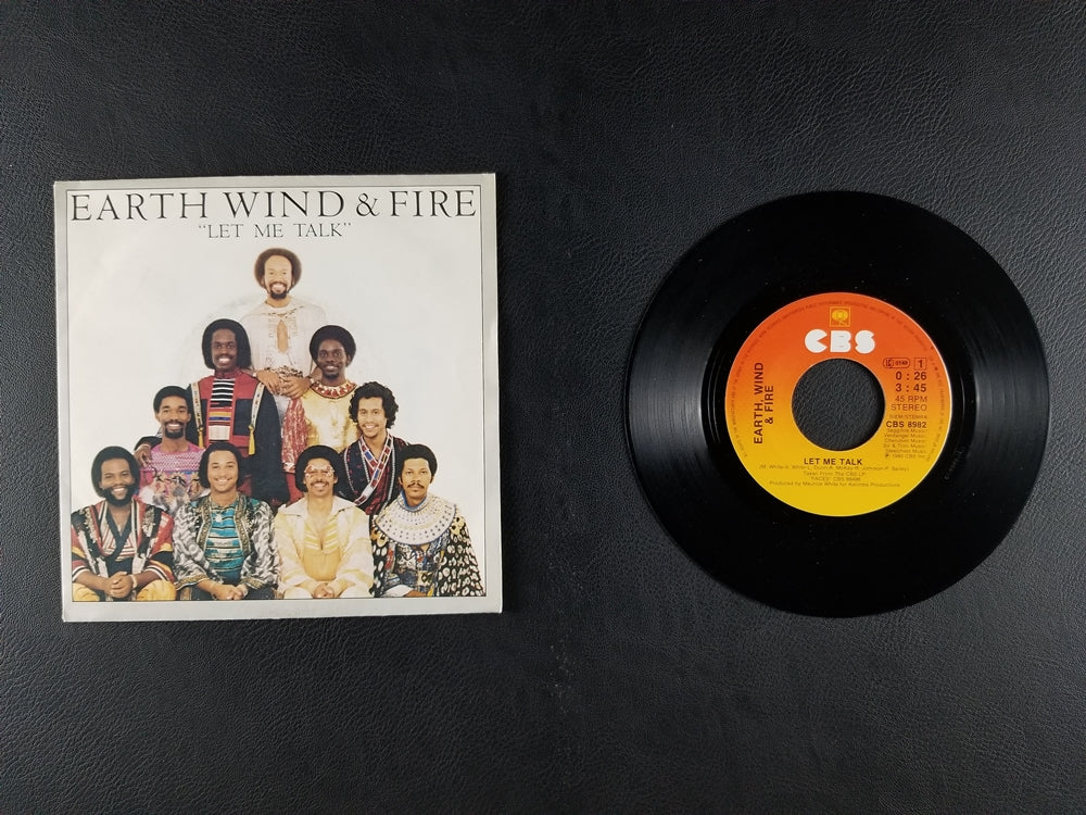 Earth, Wind & Fire - Let Me Talk (1980, 7'' Single)