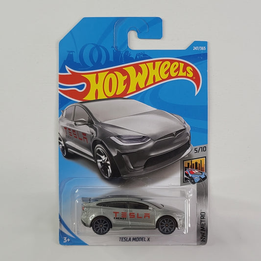 Hot Wheels - Tesla Model X (Silver)