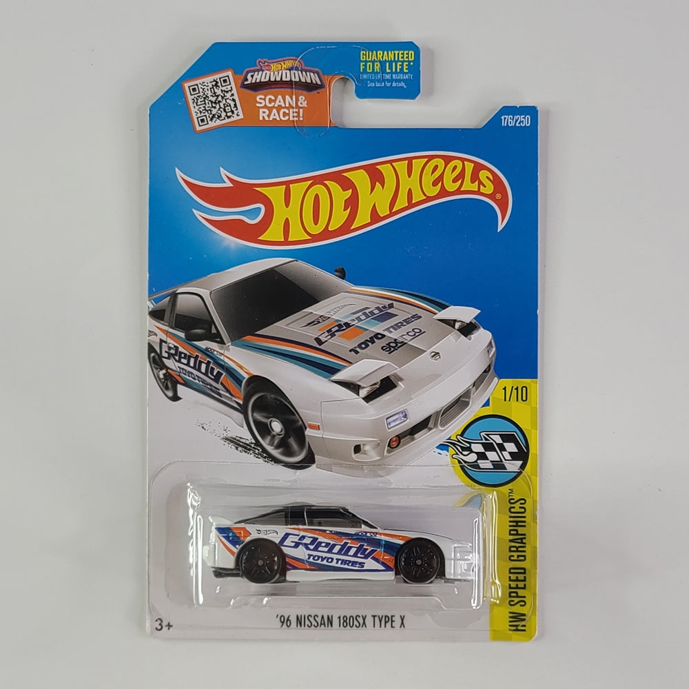 Hot Wheels - '96 Nissan 180SX Type X (White)