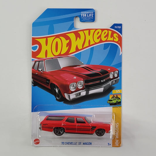 Hot Wheels - '70 Chevelle SS Wagon (Glossy Red)