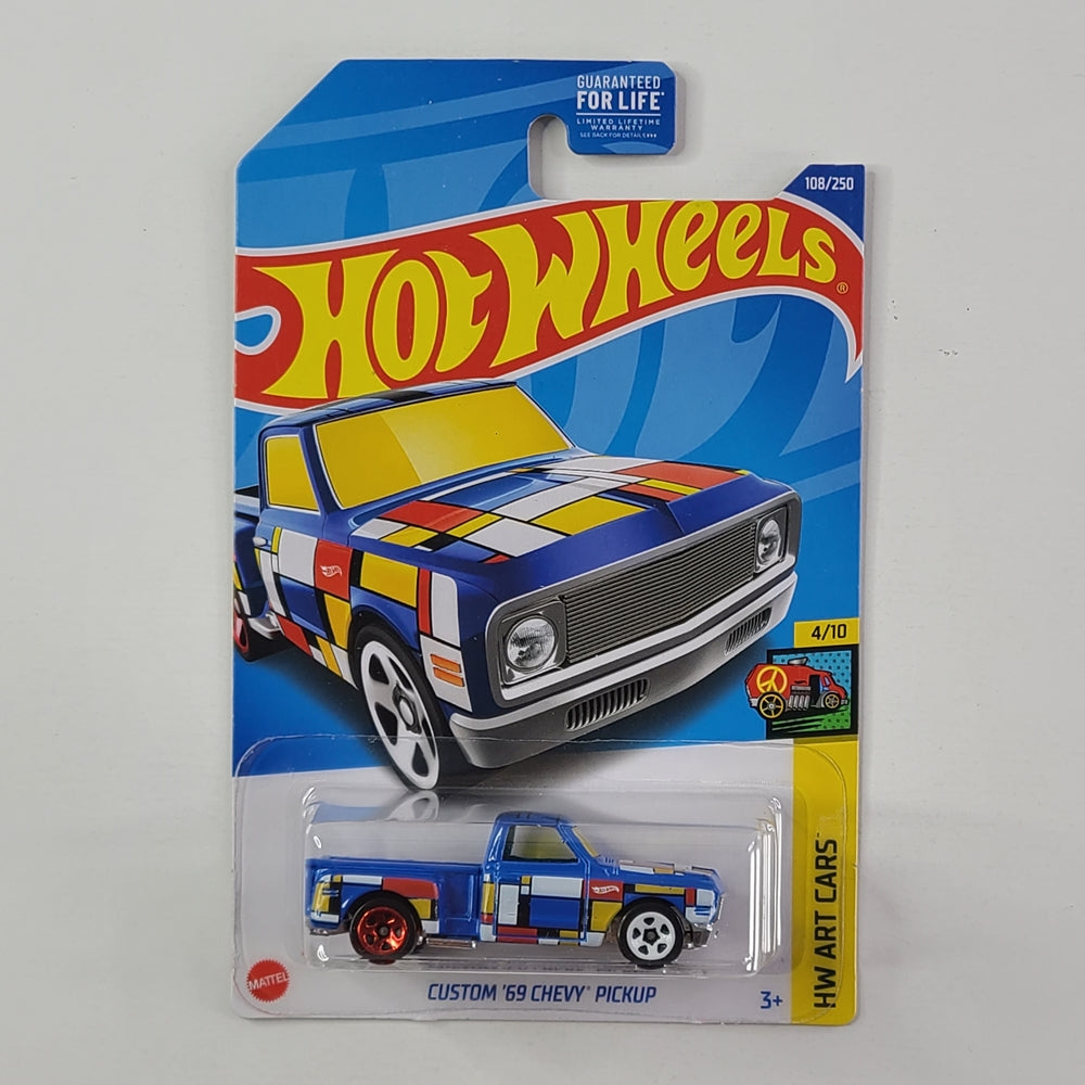 Hot Wheels - Custom '69 Chevy Pickup (Glossy Blue)