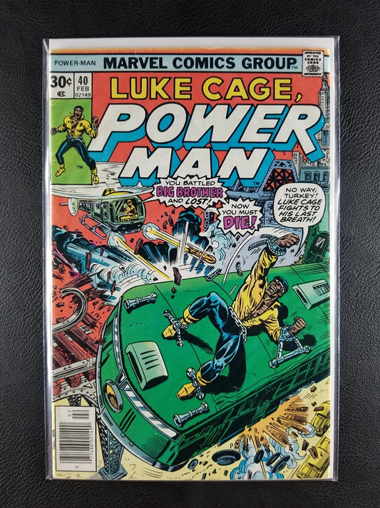 Luke Cage [Power Man and Iron Fist (Hero For Hire)] #40 (Marvel, February 1977)